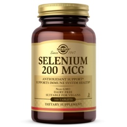 SOLGAR Selenium - Selen 200 mcg (100 tabl.)
