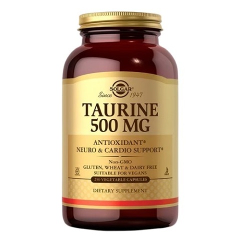SOLGAR Taurine 500 mg (100 kaps.)