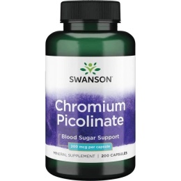 SWANSON Chromium Picolinate 200 mcg (200 kaps.)