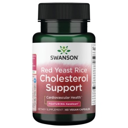 SWANSON Red Yeast Rice Cholesterol Support (60 kaps.)