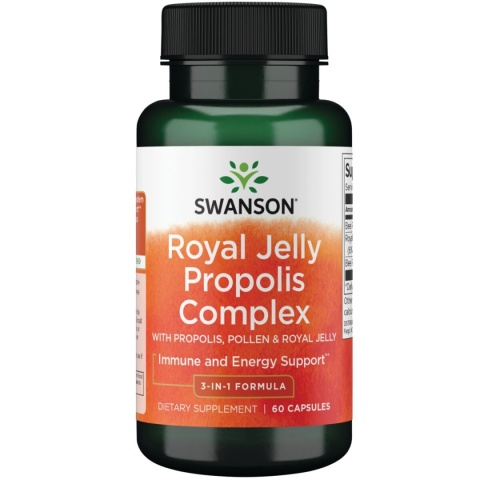 SWANSON Royal Jelly Propolis Complex (60 kaps.)