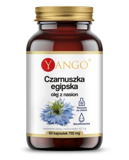 YANGO Czarnuszka egipska - olej z nasion 500 mg (60 kaps.)