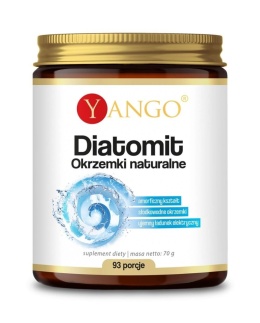 YANGO Diatomit - Okrzemki naturalne (70 g)