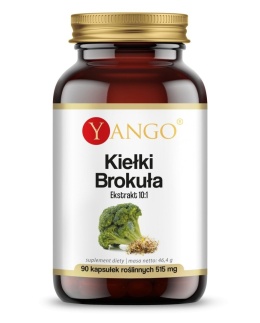 YANGO Kiełki brokuła - ekstrakt 10:1 (90 kaps.)