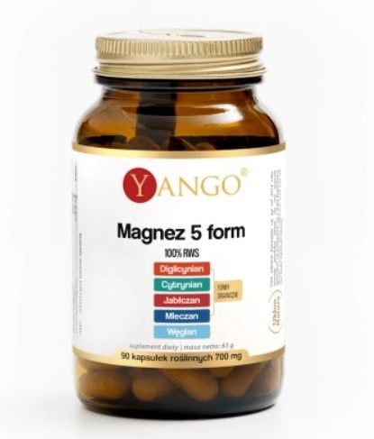 YANGO Magnez 5 Form (90 kaps.)