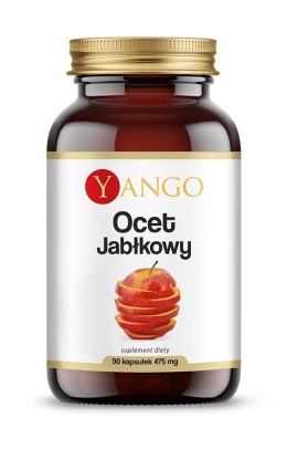 YANGO Ocet jabłkowy 475 mg (90 kaps.)