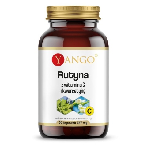 YANGO Rutyna z witaminą C + kwercetyna (90 kaps.)