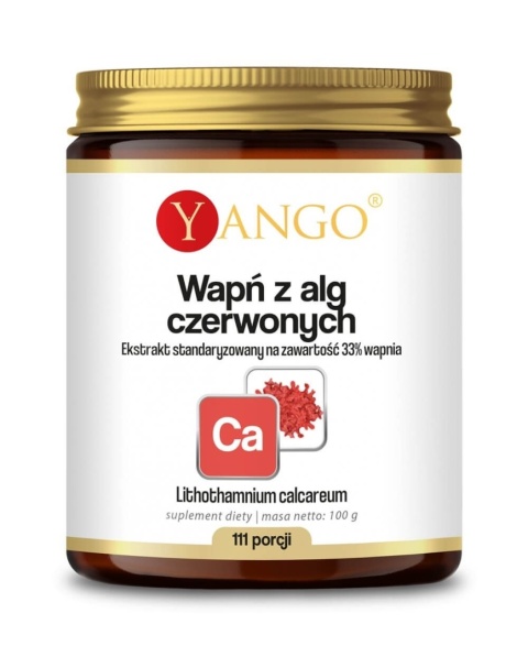 YANGO Wapń z alg czerwonych (100 g)