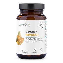 AURA HERBALS Czosnek Immuno+ (60 kaps.)