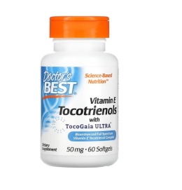 DOCTOR'S BEST Tokotrienole EVNol SupraBio - Witamina E (60 kaps.)