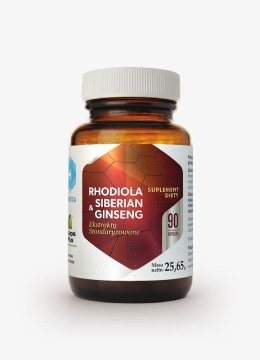 HEPATICA Rhodiola & Siberian Ginseng (90 kaps.)