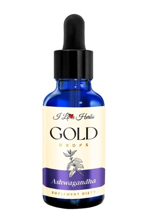 I LOVE HERRBS - Ashwagandha Krople Ziołowe 1:1 (50 ml)