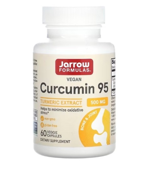JARROW FORMULAS Curcumin 95 Complex - Kurkuma 500 mg (60 kaps.)