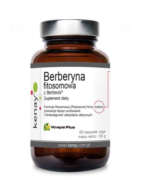 KENAY Berberyna fitosomowa z Berbevis (60 kaps.)