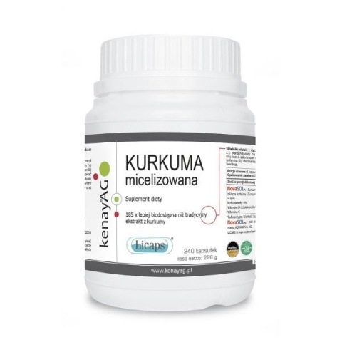 KENAY Micelizowana Kurkuma (240 kaps.)