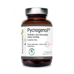 KENAY Pycnogenol 100 mg - Ekstrakt z kory francuskiej sosny morskiej (30 kaps.)