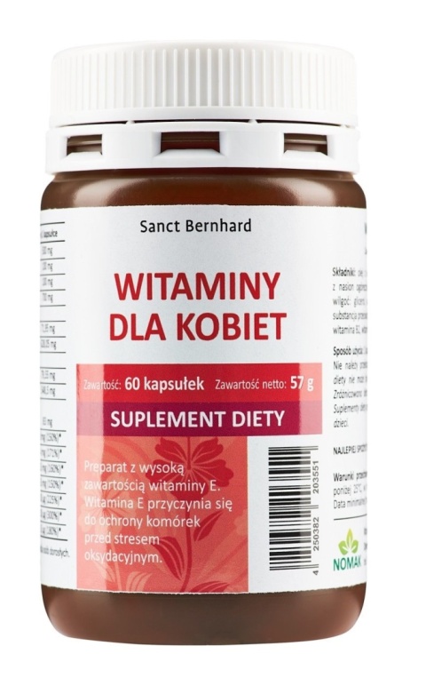 KRAUTERHAUS SANCT BERNHARD Witaminy dla kobiet (60 kaps.)