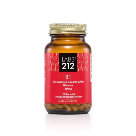 LABS212 Vitamin B1 Coenzymated Cocarboxylase (60 kaps.)