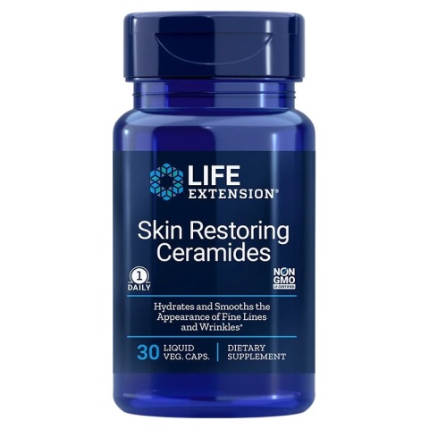 LIFE EXTENSION Skin Restoring Ceramides (30 kaps.)