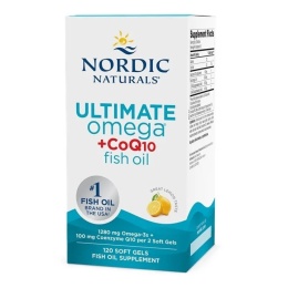 NORDIC NATURALS Ultimate Omega + CoQ10 1280 mg (120 kaps.)