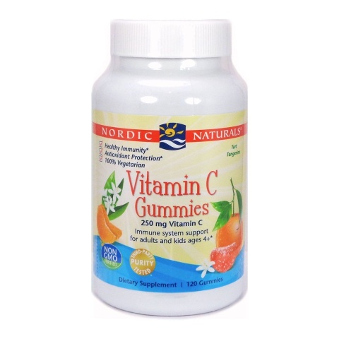 NORDIC NATURALS Vitamin C Gummies (120 żelek )