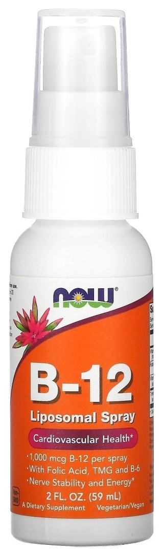 NOW FOODS B12 Liposomal Spray (59 ml)