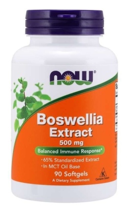 NOW FOODS Boswellia 500 mg ekstrakt (90 kaps.)