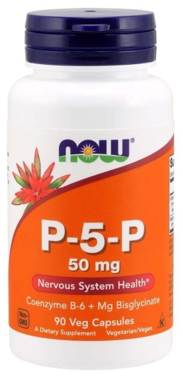 NOW FOODS P-5-P 50 mg - Witamina B6 (90 kaps.)