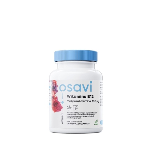 OSAVI Witamina B12 100 mcg (120 kaps.)