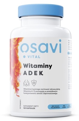 OSAVI Witaminy ADEK (120 kaps.)