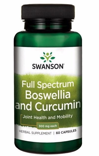 SWANSON Full Spectrum Boswellia and Curcumin (60 kaps.)