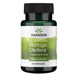 SWANSON Full Spectrum Moringa Oleifera 400 mg (60 kaps.)