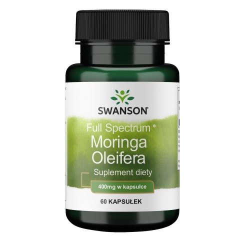 SWANSON Full Spectrum Moringa Oleifera 400 mg (60 kaps.)