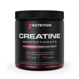 7NUTRITION Creatine Monohydrate Natural - Monohydrat Kreatyny - smak naturalny (300 g)