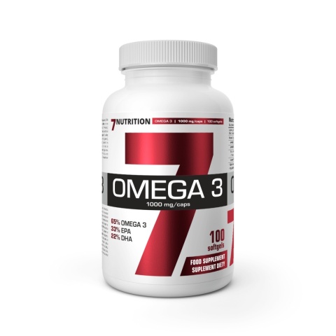 7NUTRITION Omega-3 65% 1000 mg (100 kaps. miękkich)