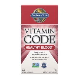 GARDEN OF LIFE Vitamin Code RAW Healthy Blood - Zdrowa krew (60 kaps.)