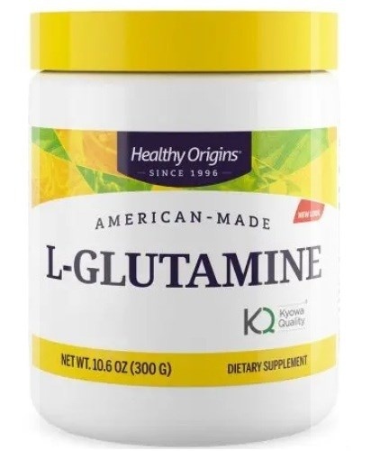 HEALTHY ORIGINS L-Glutamine Powder - L-glutamina (300 g)