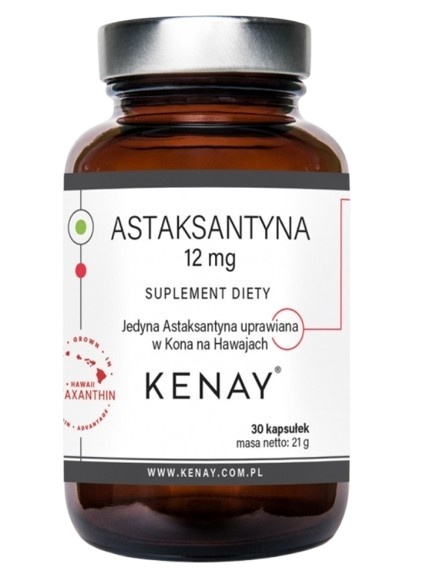KENAY Astaksantyna 12 mg (30 kaps.)