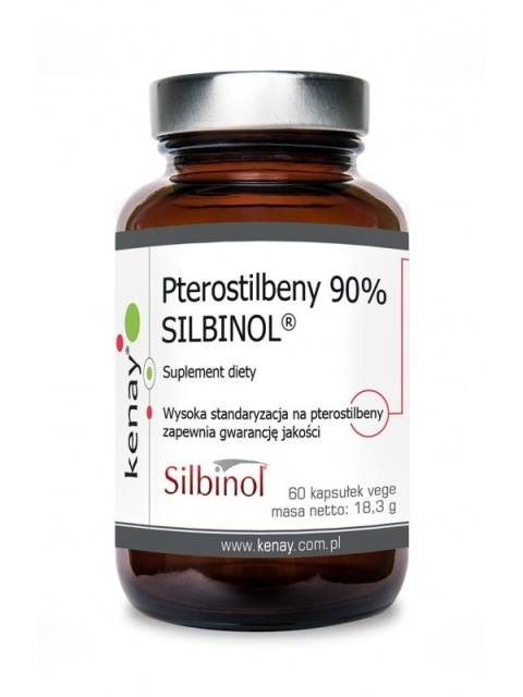 KENAY Pterostilbeny 90% Silbinol (60 kaps.)
