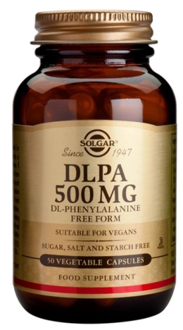 SOLGAR DLPA (Fenyloalanina) 500 mg (50 kaps.)