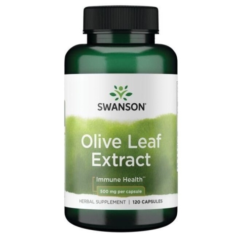 SWANSON Olive Leaf Extract 500 mg (120 kaps.)