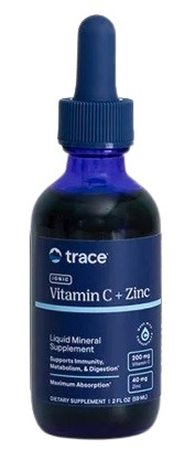TRACE MINERALS Vitamin C + Ionic Zinc (59 ml)