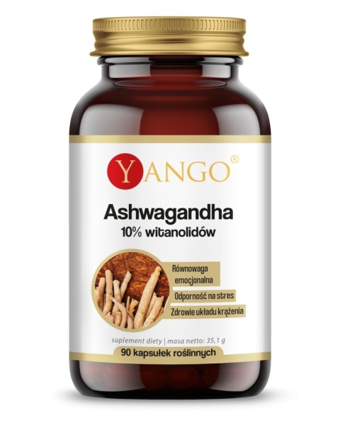 YANGO Ashwagandha 10% witanolidów (90 kaps.)