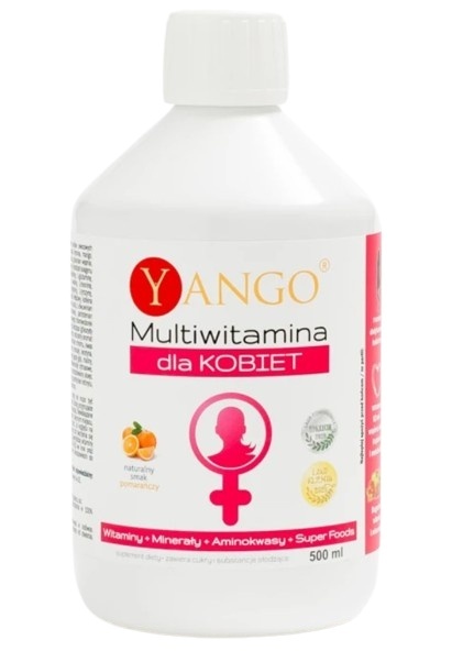 YANGO Multiwitamina dla Kobiet (500 ml)