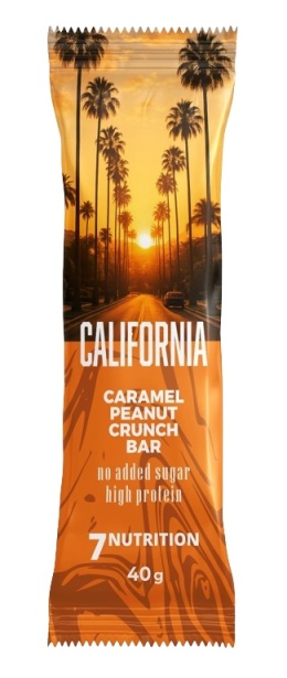 7NUTRITION Baton proteinowy California - smak karmelowy (40 g)