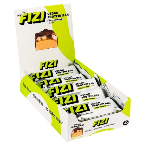 Baton proteinowy „NUTTY CARAMEL" Fizi, 40g