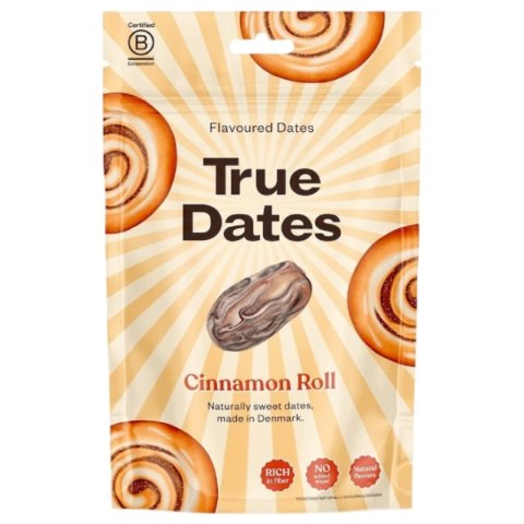 Daktyle bez pestek o smaku bułeczki cynamonowej True Dates, 100g