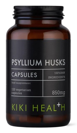 KIKI HEALTH Psyllium Husks 850 mg - Babka jajowata (120 kaps.)