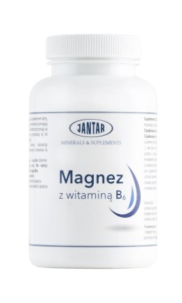MAGNEZ + WITAMINA B6 60 KAPSUŁEK - JANTAR