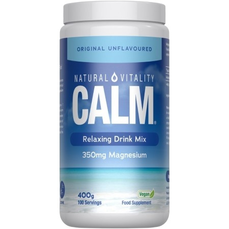 NATURAL VITALITY Calm Relaxing Drink Mix, smak naturalny (400 g)